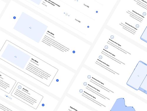 扁平簡潔商務(wù)數(shù)碼產(chǎn)品官網(wǎng)UI組件套件設(shè)計(jì) 賦能高效網(wǎng)絡(luò)信息轉(zhuǎn)讓
